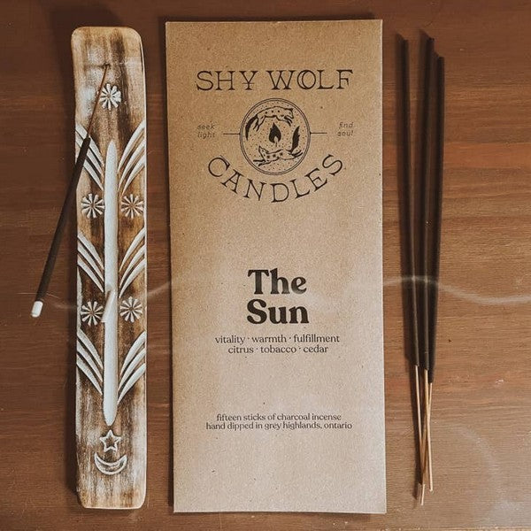 The Sun Incense (Pack of 15) | Shy Wolf Candles | boogie + birdie