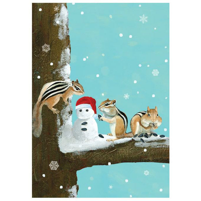 Three Chipmunks Card