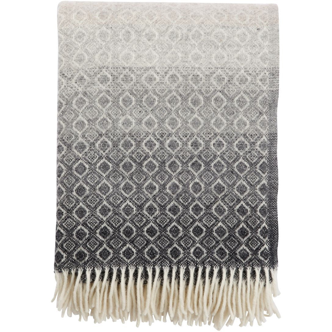 Natural Havanna Ombre Klippan Throw | Shop Lambswool blankets at boogie + birdie in Ottawa.