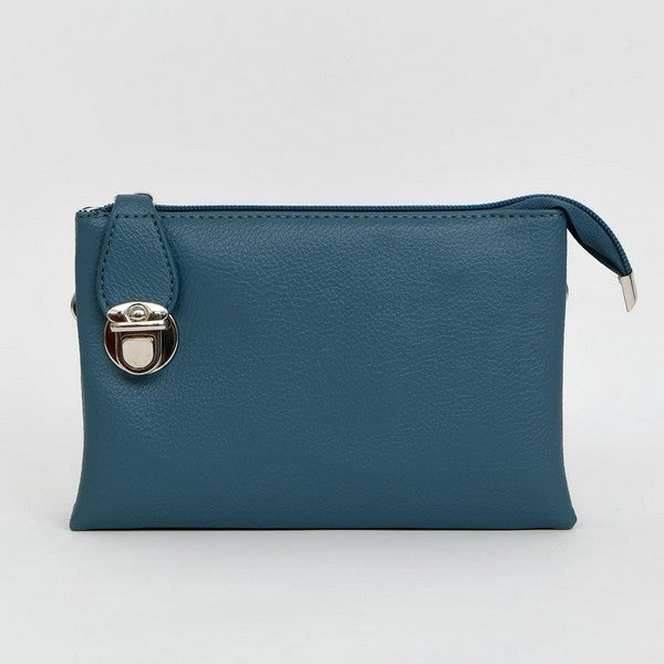 Blue Multi-Pocket Crossbody Bag | Accessories | boogie + birdie