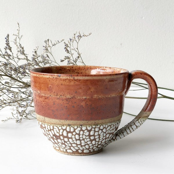 Copper Bubble Latte Mug