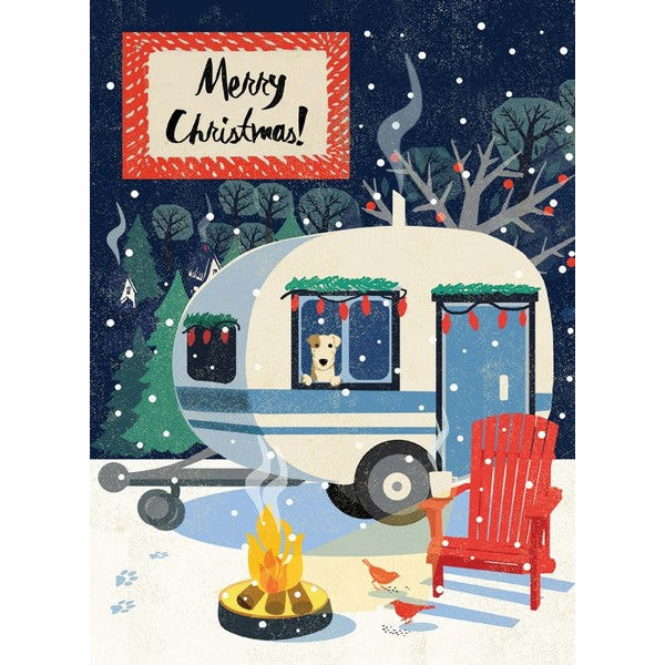 Camper Dog Card | Holidays | Shop a selection of greeting cards at boogie + birdie 