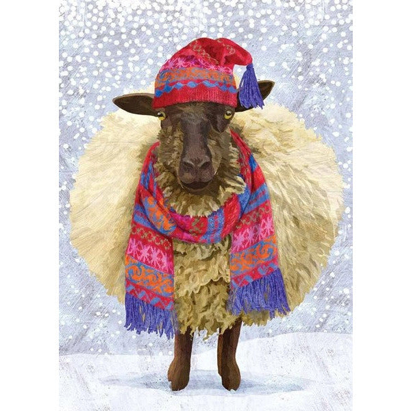 Cozy Winter Sheep Card | Holidays | Shop a selection of greeting cards at boogie + birdie