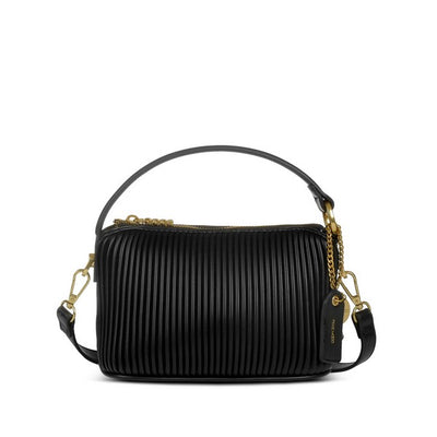 Black Pleated Pixie Mood Ella Crossbody | Shop bags and accessories at boogie + birdie in Ottawa.