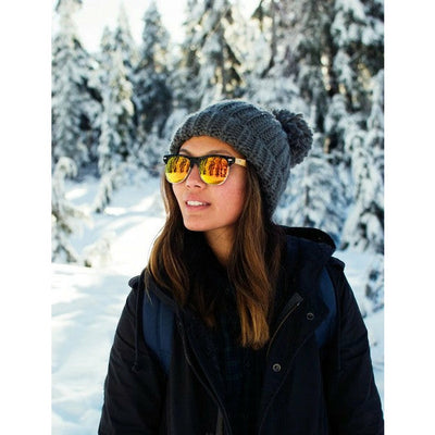 Baobab Sunglasses worn by model