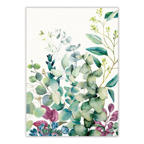 Eucalyptus and Mint Tea Towel