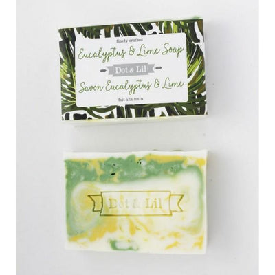 Eucalyptus and Lime Bar Soap | Dot & Lil | boogie + birdie