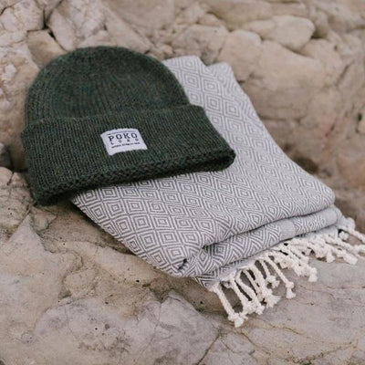 Pine Alpaca Fisherman Toque