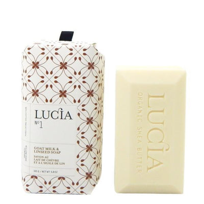 Lucia Goat Milk & Linseed Bar Soap | boogie + birdie