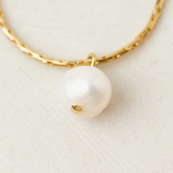 Gold Amari Pearl Necklace | Lover's Tempo | boogie + birdie