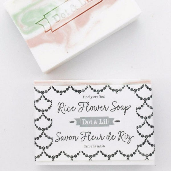 Rice Flower Bar Soap | Dot & Lil | boogie + birdie