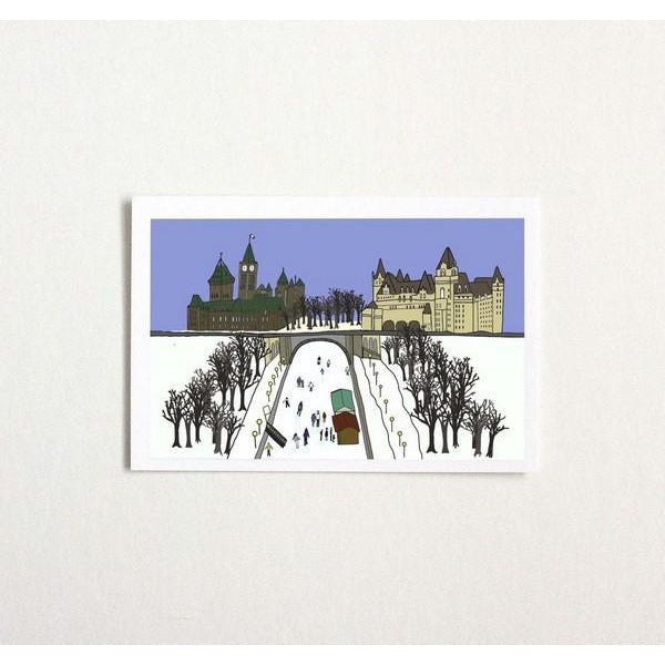 Rideau Canal Postcard | Creationz by Catherine | boogie + birdie