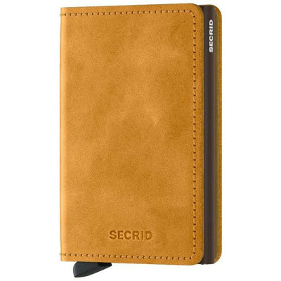 Vintage Ochre Secrid Slimwallet