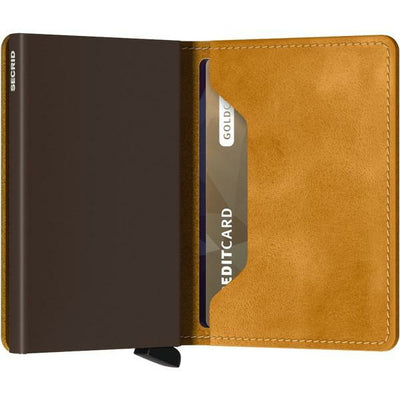 Vintage Ochre Secrid Slimwallet