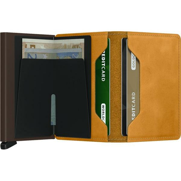 Vintage Ochre Secrid Slimwallet